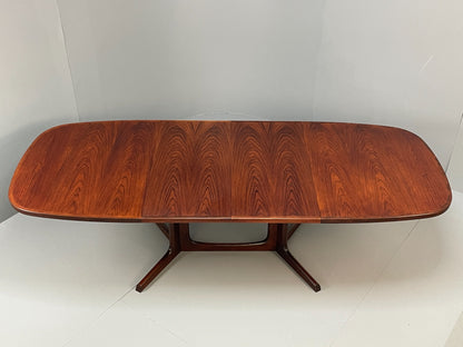 Vintage Dining Table Extending By Gudme Møbelfabrik Danish Mid Century EB12616
