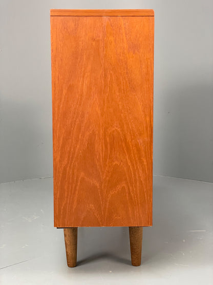 Vintage G Plan Bookcase Teak 1970s Glazed Doors Shelving Mid Century EB12900