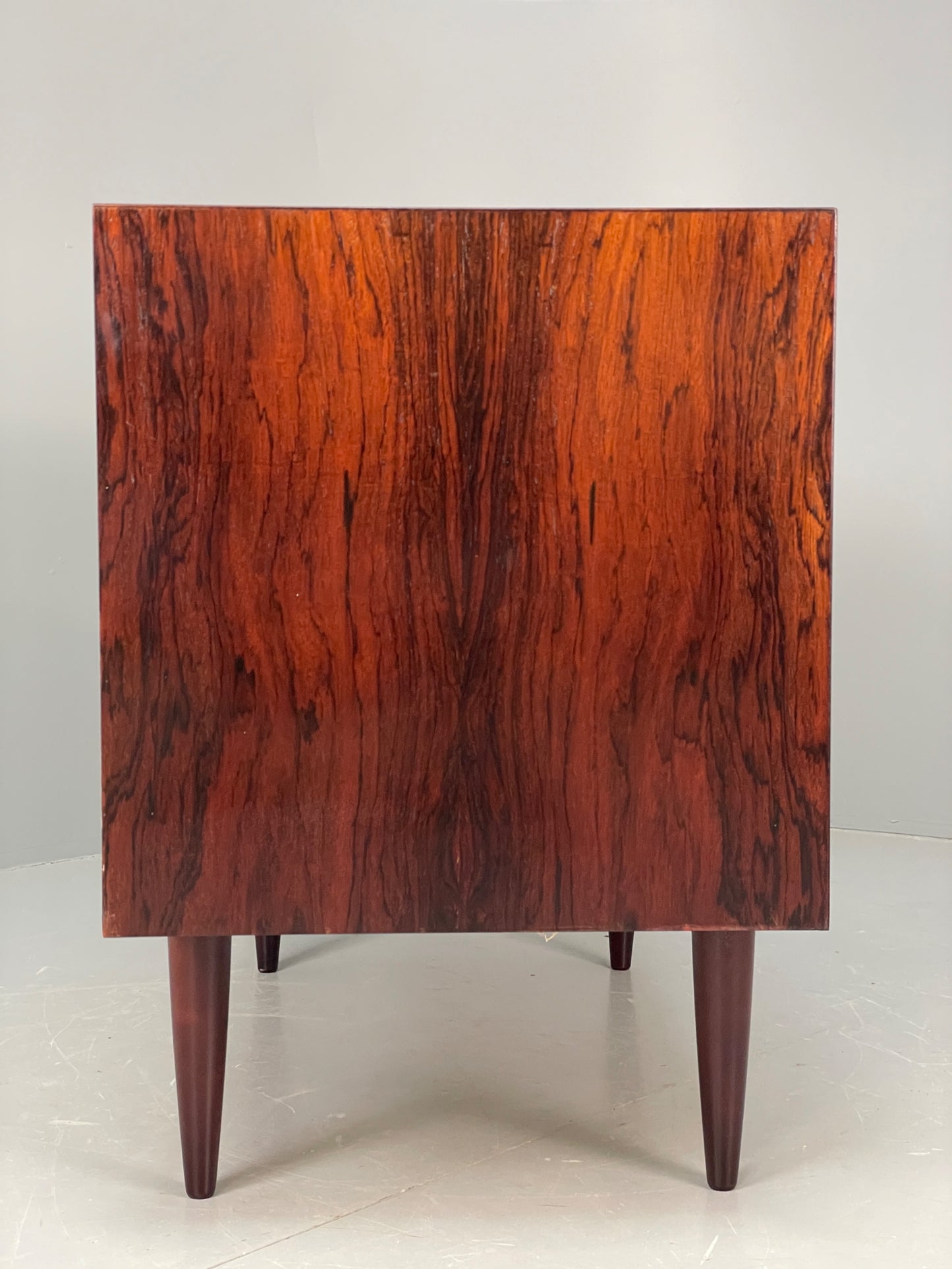 Vintage Chest Of Drawers 1960s Danish Mid Century Darkwood EB12360