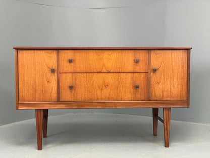 Vintage 1960s Teak Sideboard By Homeworthy Retro Drawers Mid Century EB12508