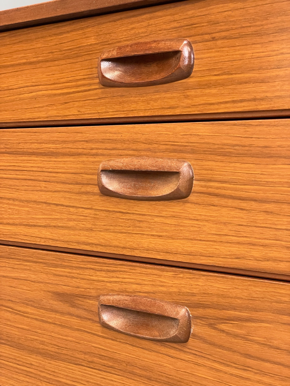 Vintage Schreiber 1960s Sideboard Formica Retro Mid Century Drawers EB12930
