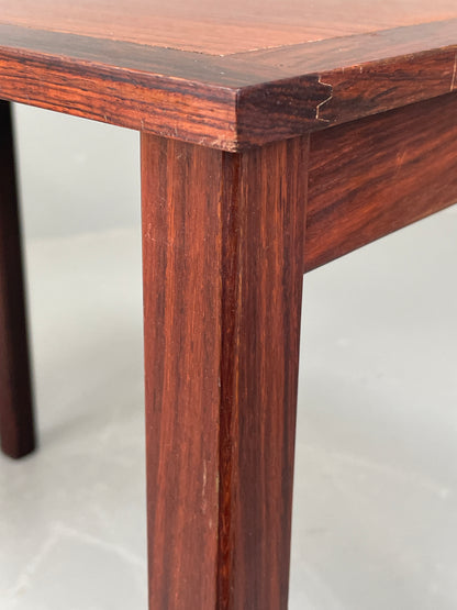 Vintage Danish Coffee Table 1960s Darkwood Mid Century Modern EB12280