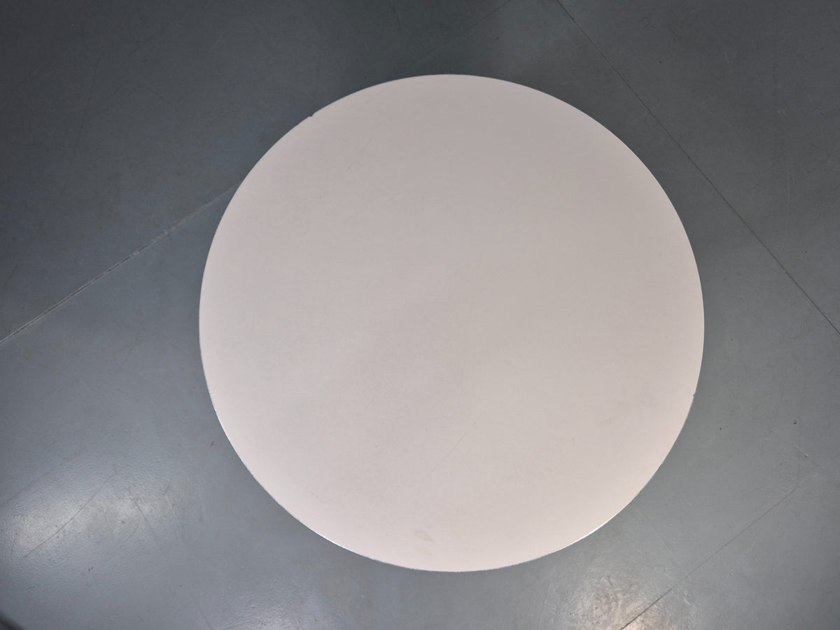 Vintage Fritz Hansen Circular Occasional Table Arne Jacobsen Design EB13004
