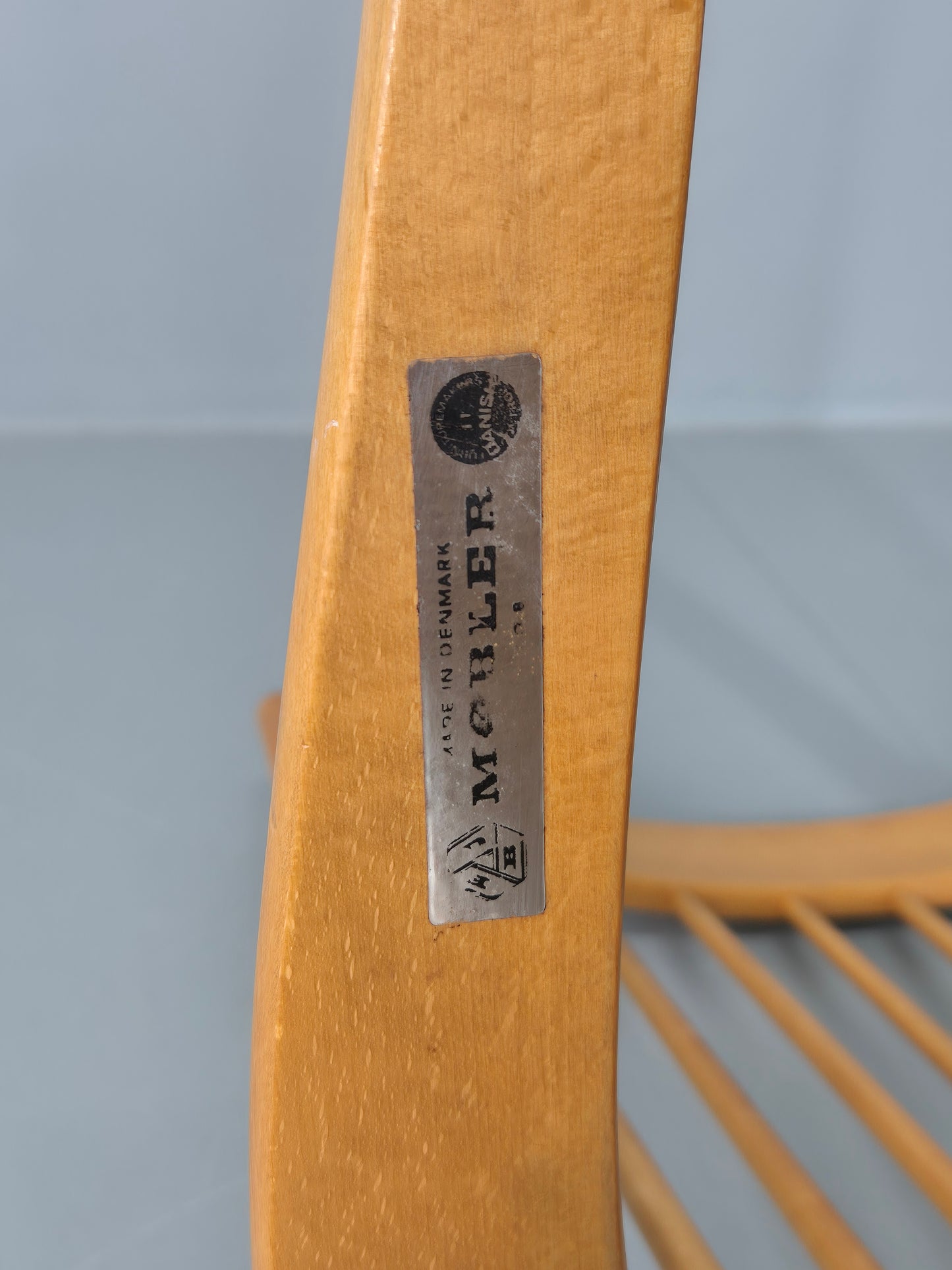 Vintage Wegner Rocking Chair J16 Model for Fredericia c1944 MCM Retro EB12231