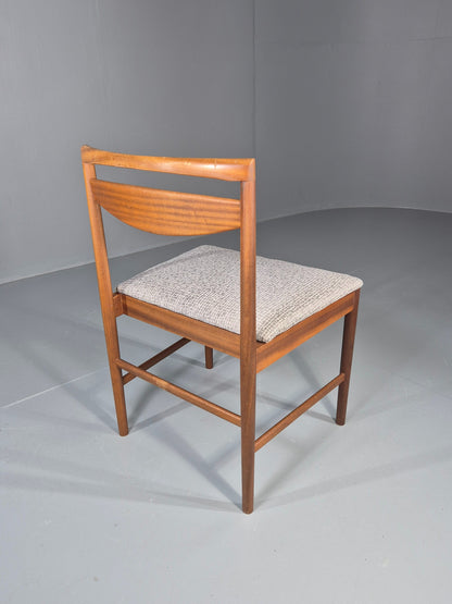 Single Vintage McIntosh Dining Chair Model 9433 Teak New Upholstery EB12309