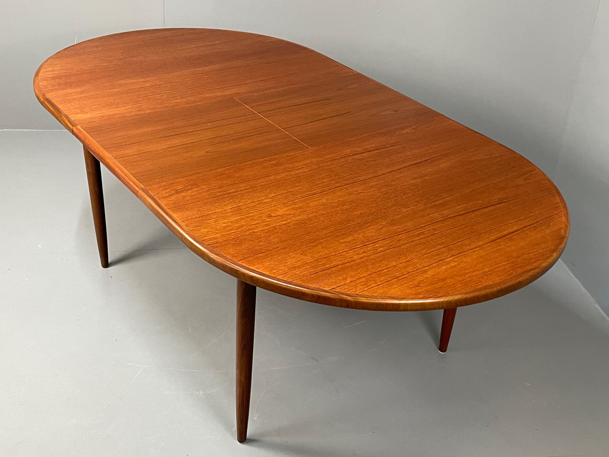 Vintage G Plan Dining Table Oval Teak Fresco Range 1960s EB13146