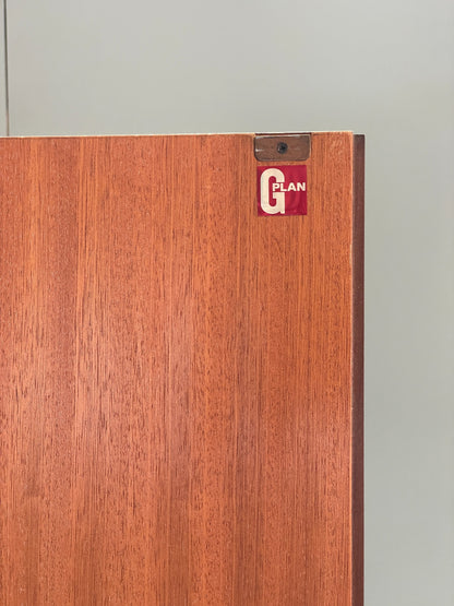 Vintage G-Plan Teak Wardrobe Triple Wide Clothes Rail Mid Century EB12205