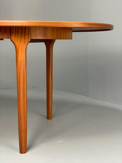 Vintage McIntosh Dining Table Oval Teak Extending Mid Century 1970s Retro EB12928