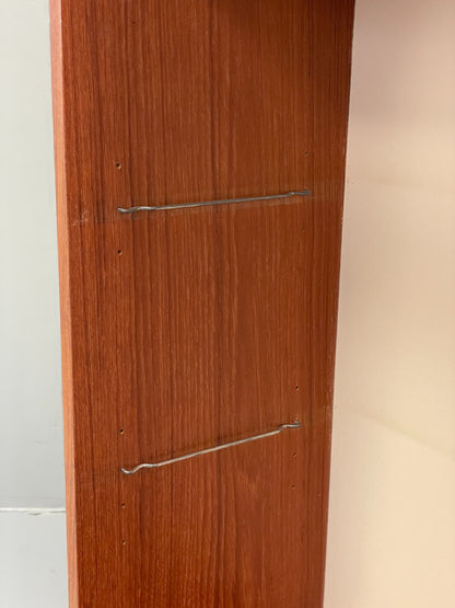 Vintage 1960s Teak Bookcase Retro Shelving Adjustable Mid Century EB11974