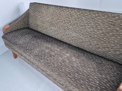 Vintage Danish Mid Century Sofabed, 1960s Design Double Bed Retro EB12395