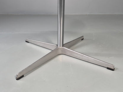 Vintage Fritz Hansen Circular Occasional Table Arne Jacobsen Design EB13003