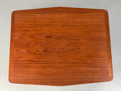 Vintage Teak Side Table 1960s Danish Mid Century Coffee Table EB12503
