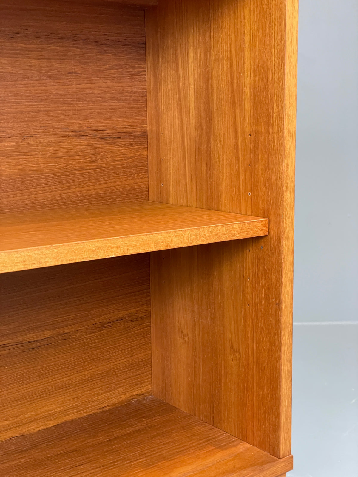 Vintage Tapley Teak Bookcase 1970s Adjustable Shelving Retro Compact EB13148