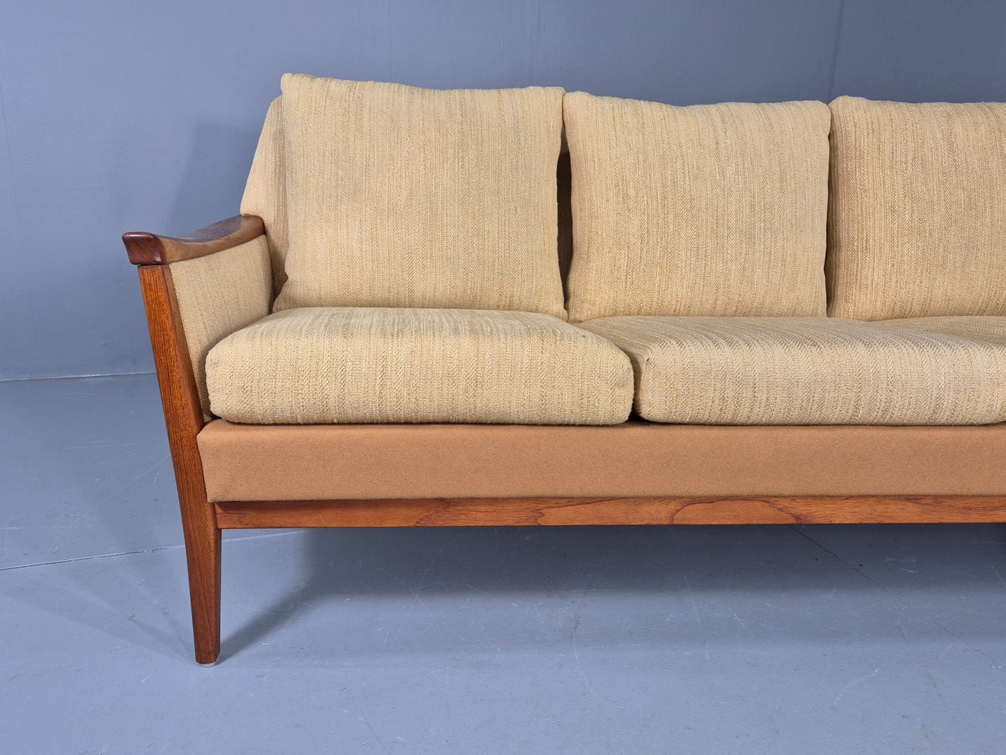 Vintage 3 Seater Sofa Sweden Mid Century Brdr Andersen 1960s Teak Retro EB11119