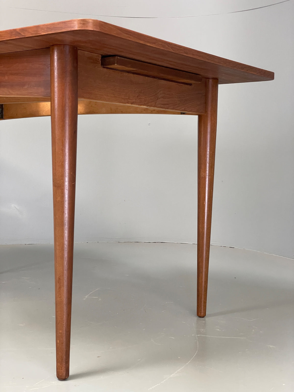 Vintage Walnut Dining Table Extending Mid Century 1960s Retro EB12960