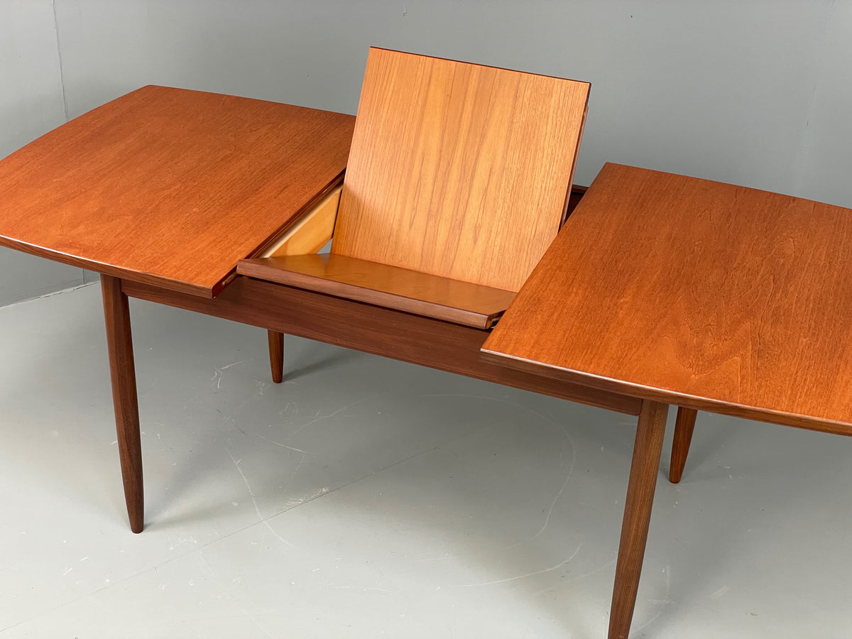 Vintage Teak Dining Table Meredew Extending Mid Century 1960s Retro EB12940