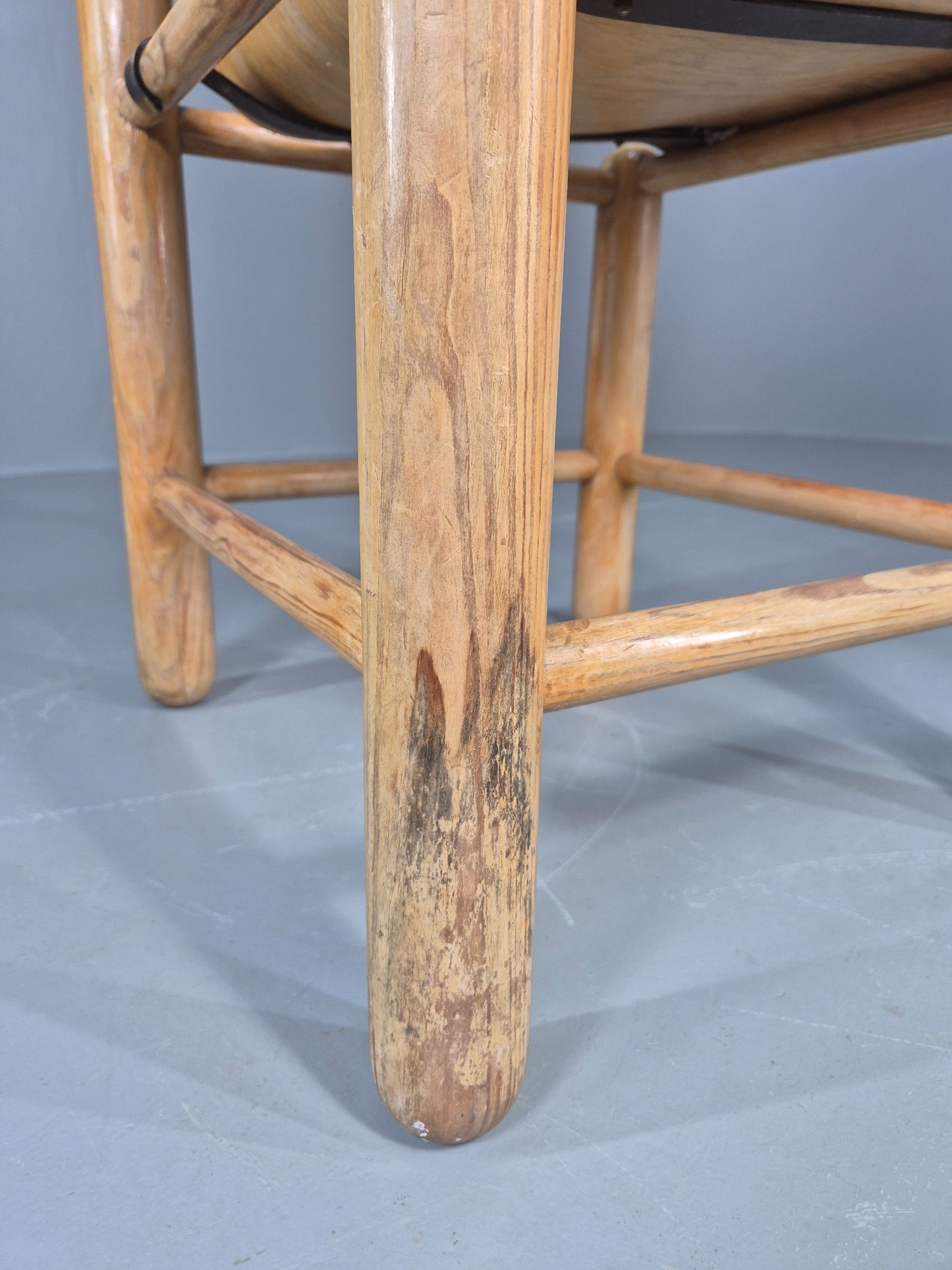 Vintage Brutalist Getama Chair Friis and Nielsen design 1970s Retro Eb12546