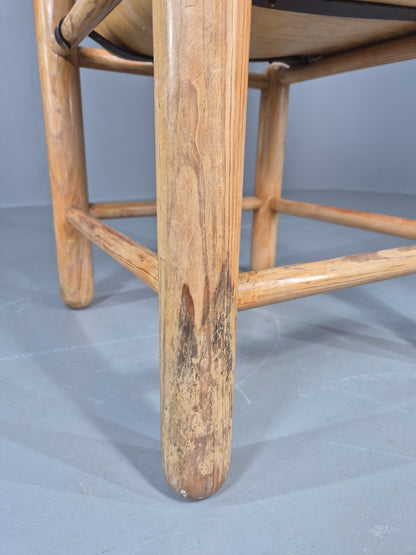 Vintage Brutalist Getama Chair Friis and Nielsen design 1970s Retro Eb12546