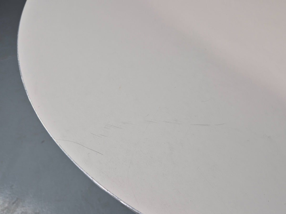 Vintage Fritz Hansen Circular Occasional Table Arne Jacobsen Design EB13004