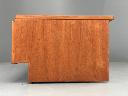 Vintage Teak Sideboard Unit Chest of Drawers By Beaver & Tapley 1980s Retro EB12825