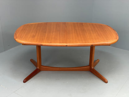 Vintage Dining Table Teak Extending Danish Mid Century Retro 1970s EB12518
