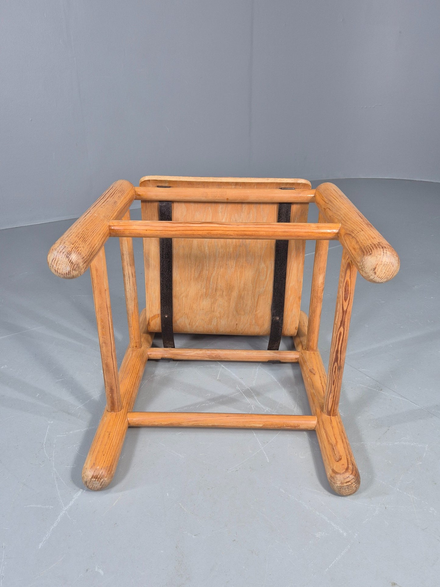 Vintage Brutalist Getama Chair Friis and Nielsen design 1970s Retro Eb12547