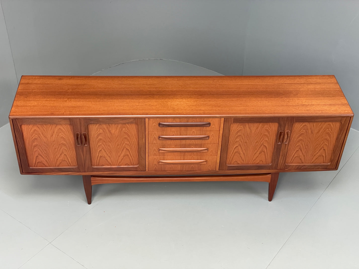 Vintage G Plan Sideboard Teak Fresco Mid Century Retro 1960s Shelving EB12882