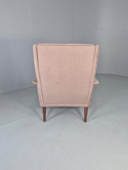 Vintage Lounge Chair Folke Ohlssen Fritz Hansen Denmark New Upholstery  EB12787