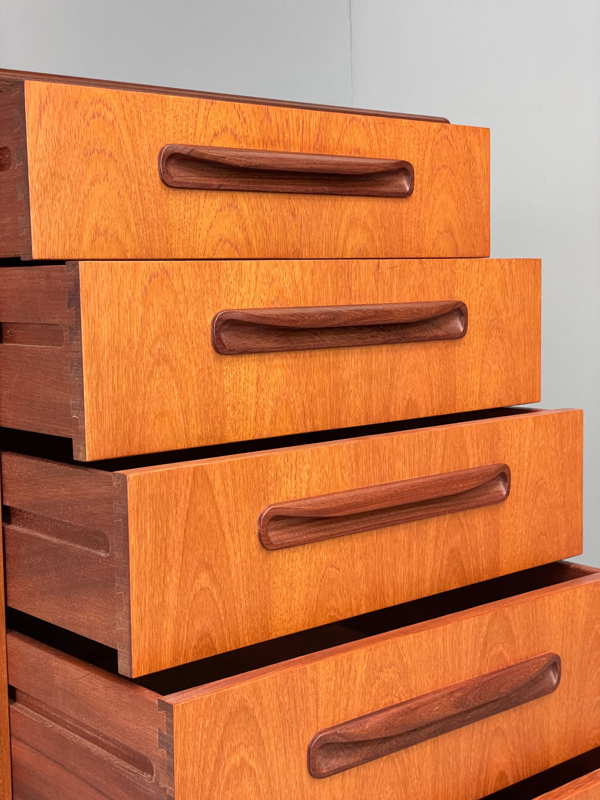 Vintage G Plan Drawers Teak Chest Of Drawers 1960s Fresco Range Retro EB12937