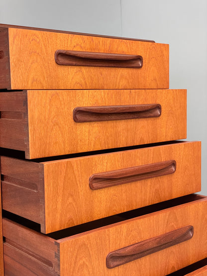 Vintage G Plan Drawers Teak Chest Of Drawers 1960s Fresco Range Retro EB12937