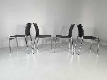 4 Alias High Frame Stacking Chair Italian Design Alberto Meda EB12864