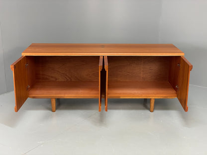 Vintage G-Plan Teak Sideboard 1970s Herringbone Pattern Shelving Retro EB12084