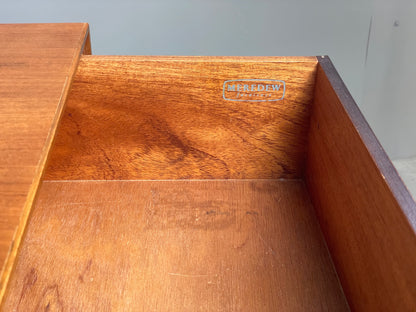 Vintage Chest Of Drawers By Meredew Walnut 1960s Mid Century Retro EB13167