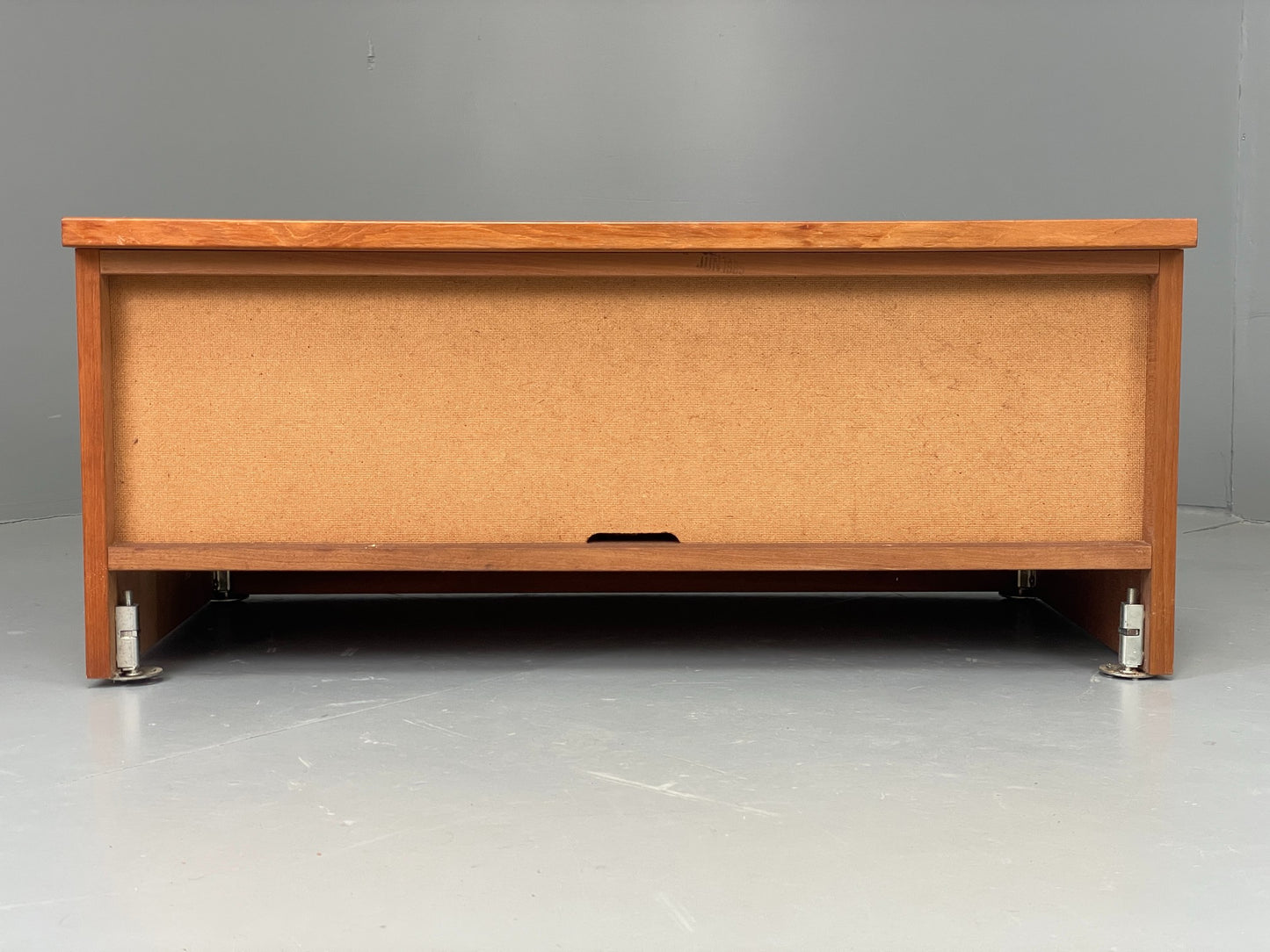 Vintage Teak Drawer TV Unit By Beaver & Tapley 1980s Retro EB12824